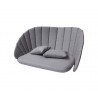 Cane-Line Peacock 2-Seater Sofa Cushion Set Grey