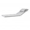 Cane-Line Presley Sunbed Cushion Light Grey QuickDry & Airflow system