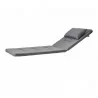 Cane-Line Presley Sunbed Cushion Grey - Cane-Line Presley Sunbed Cushion Grey