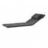 Cane-Line Presley Sunbed Cushion Black - Cane-Line Presley Sunbed Cushion Black