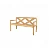 Cane-Line Grace 2-Seater Bench Teak Image 4 - Cane-Line Grace 2-Seater Bench Teak Image 4