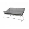 Cane-Line Breeze 2-Seater Sofa Cushion Black - Cane-Line Breeze 2-Seater Sofa Cushion Black
