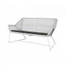 Cane-Line Breeze 2-Seater Sofa with Cushion Dark Grey - Cane-Line Breeze 2-Seater Sofa with Cushion Dark Grey