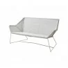 Cane-Line Breeze 2-Seater Sofa with Cushion White - Cane-Line Breeze 2-Seater Sofa with Cushion White
