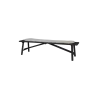 Cane-Line Sticks Bench Lava Grey Send Cushion - Cane-Line Sticks Bench Lava Grey Send Cushion