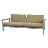 Cane-Line Sticks 2-Seater Sofa Taupe, aluminiumTurmeric yellow