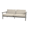 Cane-Line Sticks 2-Seater Sofa Taupe, aluminium Desert sand