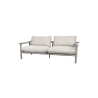 Cane-Line Sticks 2-Seater Sofa Taupe, aluminium sand