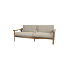 Cane-Line Sticks 2-Seater Sofa Teak Desert sand