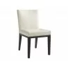 Vintage Dining Chair - Cream - Angled View - Vintage Dining Chair - Cream - Angled View