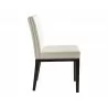 Vintage Dining Chair - Cream - Side Angle - Vintage Dining Chair - Cream - Side Angle