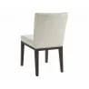 Vintage Dining Chair - Cream - Back Angle - Vintage Dining Chair - Cream - Back Angle