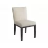 Vintage Dining Chair - Linen - Angled View - Vintage Dining Chair - Linen - Angled View