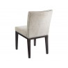 Vintage Dining Chair - Linen - Back Angle