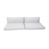 Cane-Line Chester 3-Seater Sofa Cushion Set White