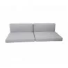 Cane-Line Chester 3-Seater Sofa Cushion Set Light Grey - Cane-Line Chester 3-Seater Sofa Cushion Set Light Grey