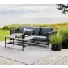 Cane-Line Connect 3-Seater Sofa outdoor view - Cane-Line Connect 3-Seater Sofa outdoor view