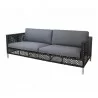 Cane-Line Connect 3-Seater Sofa full view - Cane-Line Connect 3-Seater Sofa full view