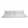 Cane-Line Connect 3-Seater Sofa Cushion Set White