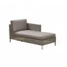 Cane-Line Connect Chaise Lounge Module Sofa Cushion Set - Cane-Line Connect Chaise Lounge Module Sofa Cushion Set