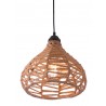 Zuo Modern Nezz Ceiling Lamp Natural - Angled