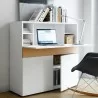 TemaHome Focus Workstation in Pure White & Oak - Lifestyle 3 - TemaHome Focus Workstation in Pure White & Oak - Lifestyle 3