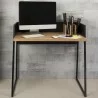 TemaHome Volga Desk in Oak & Pure Black - Lifesytle - TemaHome Volga Desk in Oak & Pure Black - Lifesytle
