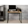 TemaHome Volga Desk in Oak & Pure Black - Lifestyle  - TemaHome Volga Desk in Oak & Pure Black - Lifestyle 