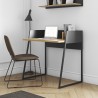 TemaHome Volga Desk in Oak & Pure Black - Lifestyle 2