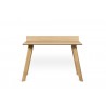 TemaHome Loft Desk in Oak & Pure Black - Front