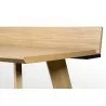 TemaHome Loft Desk in Oak & Pure Black - Desk Close-up - TemaHome Loft Desk in Oak & Pure Black - Desk Close-up