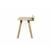 TemaHome Loft Desk in Oak & Pure Black - Side - TemaHome Loft Desk in Oak & Pure Black - Side