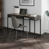 TemaHome City Desk in Walnut & Pure Black - Lifesytle 4 - TemaHome City Desk in Walnut & Pure Black - Lifesytle 4
