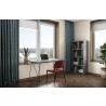 TemaHome Flow Desk  in Concrete Look & Black Steel - Lifestyle 4