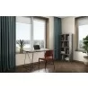 TemaHome Flow Desk  in Concrete Look & Black Steel - Lifestyle 4 - TemaHome Flow Desk  in Concrete Look & Black Steel - Lifestyle 4