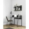 TemaHome Volga Desk in Concrete Look & Pure Black - Lifestyle 2 - TemaHome Volga Desk in Concrete Look & Pure Black - Lifestyle 2