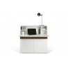 TemaHome Focus Workstation in Walnut & Pure White - Front with Contents