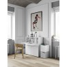 TemaHome Focus Workstation in Pure White - Lifestyle 2