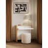 TemaHome Olival Desk in Melamine Light Oak & White - Lifestyle 2