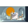 TemaHome Olival Desk in Melamine Light Oak & White - Lifestyle 7
