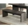 TemaHome Detroit Bench in Concrete & Pure Black - Lifestyle - TemaHome Detroit Bench in Concrete & Pure Black - Lifestyle