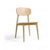 TemaHome Sally Chair in Solid Oak - Angled View