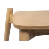 TemaHome Sally Chair in Solid Oak - Seat Wood Close-up