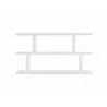 TemaHome Step Low in Pure White - Front - TemaHome Step Low in Pure White - Front