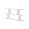 TemaHome Step Low in Pure White - Angled