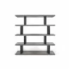 TemaHome Step High in Concrete Look & Pure Black - Front - TemaHome Step High in Concrete Look & Pure Black - Front