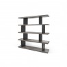 TemaHome Step High in Concrete Look & Pure Black - Angled