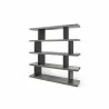 TemaHome Step High in Concrete Look & Pure Black - Angled - TemaHome Step High in Concrete Look & Pure Black - Angled
