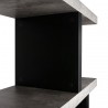 TemaHome Step High in Concrete Look & Pure Black - Shelf Detail