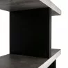 TemaHome Step High in Concrete Look & Pure Black - Shelf Detail - TemaHome Step High in Concrete Look & Pure Black - Shelf Detail